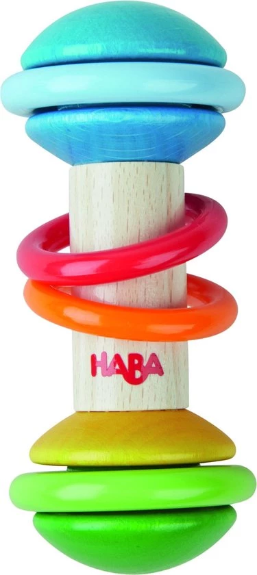 Haba Houten Rammelstok 13 Cm 1 Haba Houten Rammelstok 13 Cm