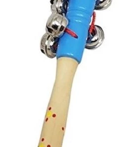 Playwood / Roel Houten Bellenstok Blauw Rammelaar Met Bellen