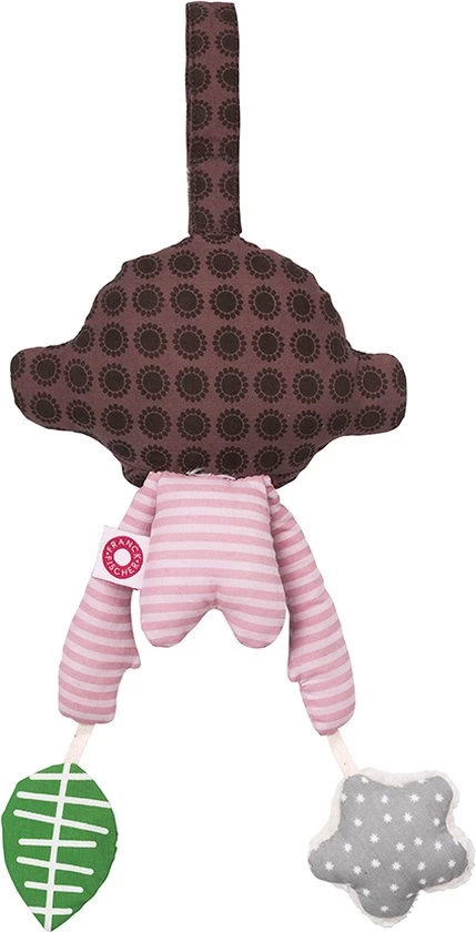 Franck & Fischer Franck & Fisher - Activiteitenspeeltje Asger Aap Roze 3 Franck & Fischer Franck & Fisher - Activiteitenspeeltje Asger Aap Roze - Afbeelding 3