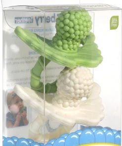 RaZbaby RaZberry - Bijtspeentje - Groen - Wit - 2 Stuks 7 RaZbaby RaZberry - Bijtspeentje - Groen - Wit - 2 Stuks -grijp-bijtspeelgoed Verkoop 434x840 4