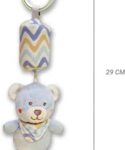 Baby Lemon Kinderwagen Rammelaar/ Speelgoed/ Speeltjes/ Kerstcadeau Voor Baby/Cartoon Pluche Dier Rammelaar Bel Wandelwagen Baby Winkelwagen Opknoping Windgong Muzikale Hand Shaker Speelgoed / Beer