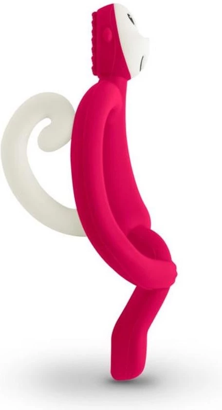 Matchstick Monkey Bijtring – Robijn Rood 3 Matchstick Monkey Bijtring – Robijn Rood - Afbeelding 3