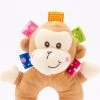 Jollybaby Rammelaar/ Speelgoed/ Speeltjes/ Schoencadeautjes Sinterklaas/ Sinterklaas/ Kerstcadeau/sinterklaas Cadeautjes Voor Kinderen/Cartoon Pluche Dier Rammelaar Bel Wandelwagen Baby Winkelwagen Opknoping Windgong Muzikale Hand Shaker Speelgoed / Monkey
