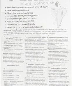 Baby Banana Baby Banaan Tandenborstel/bijtspeeltje – Geel - Baby Tandenborstel - Bij Doorkomende Tandjes - Tandvlees Massage - Babytandenborstel - Peuter Tandenborstel -grijp-bijtspeelgoed Verkoop 466x840