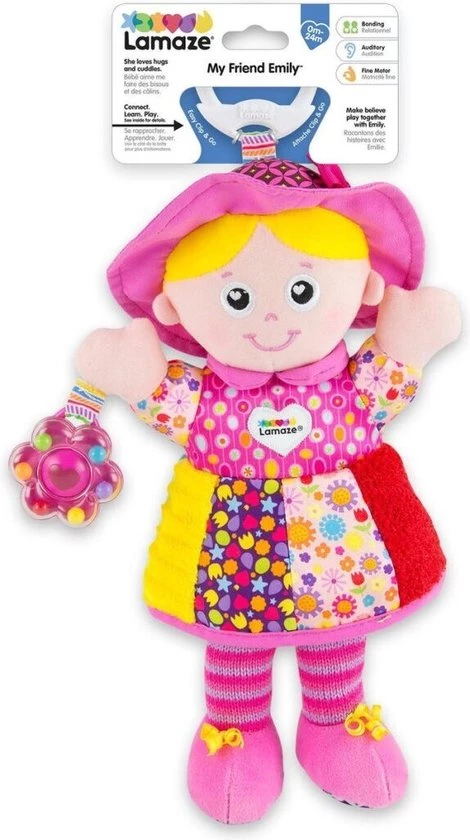 Lamaze Play&Grow Mijn Vriendin Emily Voor Maxicosi Etc. 25cm 1 Lamaze Play&Grow Mijn Vriendin Emily Voor Maxicosi Etc. 25cm