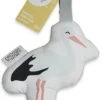 NOOX City Kids Soft Toy Ooievaar - Soft Babytoy - Met Rateltje En Knisper