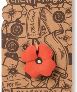 Oli & Carol Oli&Carol Bijtspeeltje Chewy To Go - Poppy Klaproos -grijp-bijtspeelgoed Verkoop 480x840 2