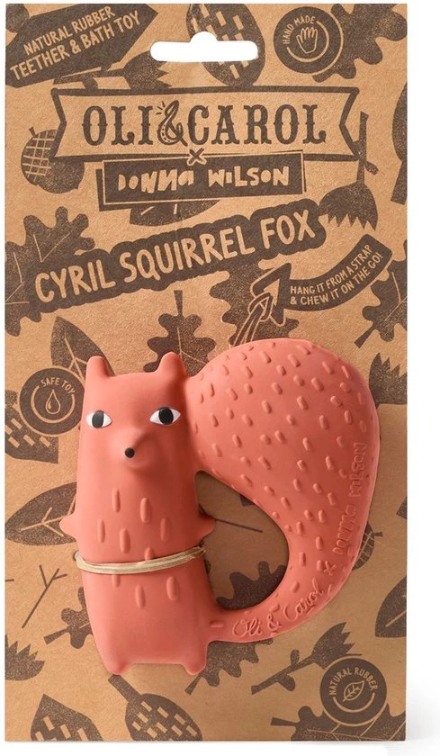 Oli & Carol Oli&Carol Bad-bijtspeeltje Cyril Vos 2 Oli & Carol Oli&Carol Bad-bijtspeeltje Cyril Vos - Afbeelding 2