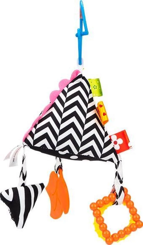 Louas Loua's Favorites Baby Knijp En Bijt Speelgoed Driehoek Activiteiten Speelgoed Zwart Wit Geblokt, Babyspeelgoed, Babyspeelgoed 6 Maanden, Kinderwagen Knuffels 2 Louas Loua's Favorites Baby Knijp En Bijt Speelgoed Driehoek Activiteiten Speelgoed Zwart Wit Geblokt, Babyspeelgoed, Babyspeelgoed 6 Maanden, Kinderwagen Knuffels - Afbeelding 2