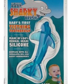 Baby Banana - Babytandenborstel - Bijtspeeltje Haai - Baby Tandenborstel - Doorkomende Tandjes - Tandvlees Massage - Babytandenborstel - Peuter Tandenborstel -grijp-bijtspeelgoed Verkoop 497x840 3