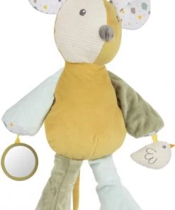 Canpol Babies- Mouse- Knuffel Voor Baby's Met Een Pieper- 0m+ (hoogte: 53 Cm) 0+ Manden