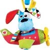 Yookidoo Kinderwagenhanger Musical Plane Dog 25 Cm