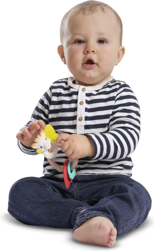 Sophie De Giraf - So Pure - Rammelaar - Naturchew - Bioplastic 3 Sophie De Giraf - So Pure - Rammelaar - Naturchew - Bioplastic - Afbeelding 3