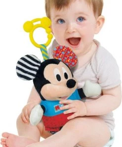 Clementoni - Baby Mickey Pluchen Knuffel -grijp-bijtspeelgoed Verkoop 540x840 1