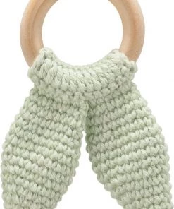 Baby Jem Babyjem Bunny Groen Houten Bijtring 651