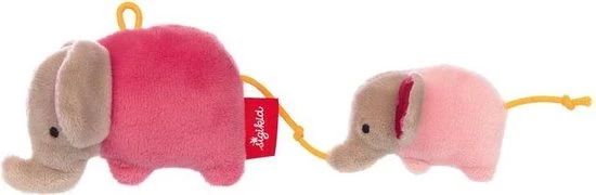 Sigikid Grasp Toy Elephants Pink, Red Stars 42291 1 Sigikid Grasp Toy Elephants Pink, Red Stars 42291
