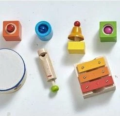 Haba Muziekinstrument Muziekset Muziekmakersset -grijp-bijtspeelgoed Verkoop 550x239 1
