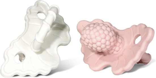 RaZbaby RaZberry - Bijtspeentje - Roze - Wit - 2 Stuks 6 RaZbaby RaZberry - Bijtspeentje - Roze - Wit - 2 Stuks - Afbeelding 6