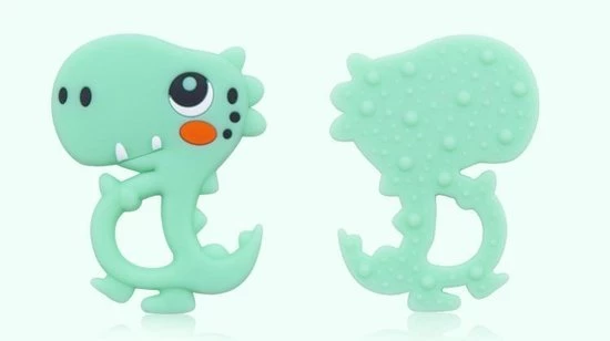 Bijtketting-winkel Dinosaurus Bijtketting Kauwsieraad - Mint 2 Bijtketting-winkel Dinosaurus Bijtketting Kauwsieraad - Mint - Afbeelding 2