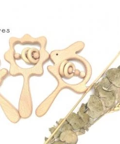 Petit Adventures Houten Rammelaar Beer Incl.naam Graveren -grijp-bijtspeelgoed Verkoop 550x309 13