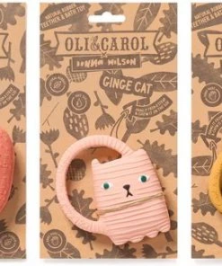 Oli & Carol Oli&Carol Bad-bijtspeeltje Ginge Kat -grijp-bijtspeelgoed Verkoop 550x326