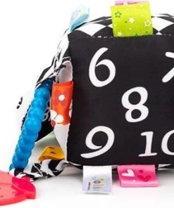 Louas Loua's Favorites Baby Knijp En Bijt Speelgoed Activiteiten Speelgoed Vierkant Zwart Wit Geblokt, Babyspeelgoed, -grijp-bijtspeelgoed Verkoop 550x340