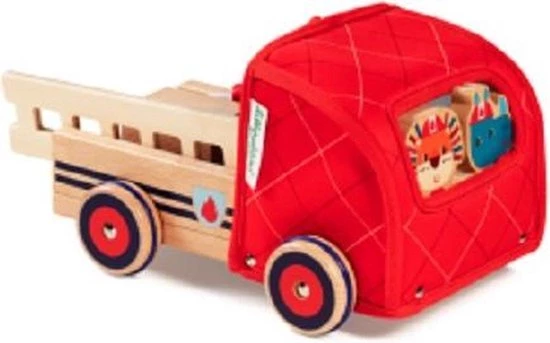 Lilliputiens Marius Brandweerwagen 3 Lilliputiens Marius Brandweerwagen - Afbeelding 3