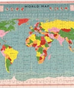 Rex London Puzzel World Map Multi Colour -grijp-bijtspeelgoed Verkoop 550x358 1