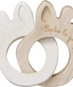Sophie De Giraf - So Pure - Bijtring - Rubber En Hout