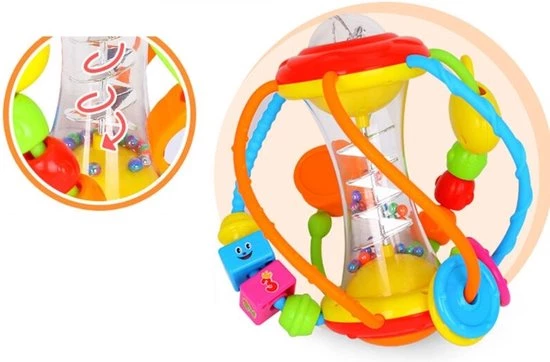 Ariko XL Baby Rammelaar - Ontwikkelingsspeelgoed - Multifunctioneel - Kleurrijk - Educatief 8 Ariko XL Baby Rammelaar - Ontwikkelingsspeelgoed - Multifunctioneel - Kleurrijk - Educatief - Afbeelding 8
