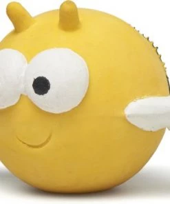Lanco Toys Lanco Sensory Rubberen Bijtspeeltje - Pic De Bij - Geel
