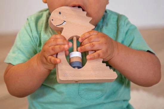 Tryco Dino Houten Rammelaar TR-353006 5 Tryco Dino Houten Rammelaar TR-353006 - Afbeelding 5