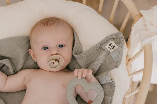 BIBS - Siliconen Bijtring - Bijtringen - Star Ivory 4 BIBS - Siliconen Bijtring - Bijtringen - Star Ivory - Afbeelding 4