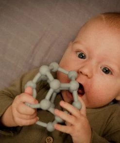 Label Label - Bijtspeelgoed Bal - Silicone - Bijtringen - Roze -grijp-bijtspeelgoed Verkoop 550x366 48