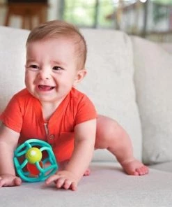 OgoBolli Rode Rammelaar | 10 Cm | Speelgoed Voor Baby -grijp-bijtspeelgoed Verkoop 550x366 72