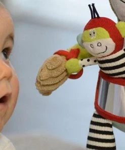 Dolce Activiteitsknuffel - One Size - Play And Learn Monkey -grijp-bijtspeelgoed Verkoop 550x367 20