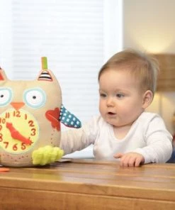 Dolce Activiteitsknuffel - One Size - My First Clock -grijp-bijtspeelgoed Verkoop 550x367 4