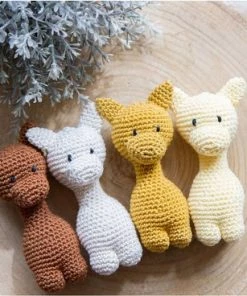 Merkloos Giraf Rammelaar Oker Geel