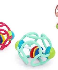 OgoBolli Rode Rammelaar | 10 Cm | Speelgoed Voor Baby -grijp-bijtspeelgoed Verkoop 550x379