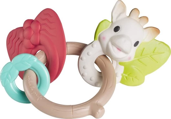 Sophie De Giraf - So Pure - Rammelaar - Naturchew - Bioplastic 2 Sophie De Giraf - So Pure - Rammelaar - Naturchew - Bioplastic - Afbeelding 2