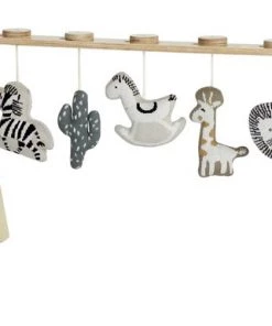 QUAX TIPI - ACTIVITY ARCH -SPEELBOOG + 5 TRICOT FIGUURTJES - JUNGLE