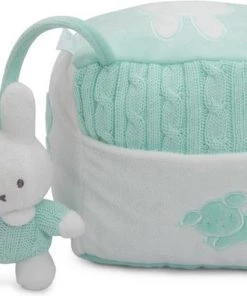 Nijntje Gebreid Kubus - Mint -grijp-bijtspeelgoed Verkoop 550x395 1