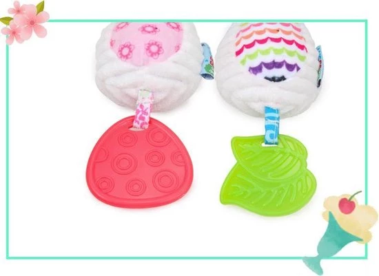 BBSky Kinderwagen Rammelaar/ Speelgoed/ Speeltjes/ Kerstcadeau Voor Baby/Cartoon Pluche Dier Rammelaar Bel Wandelwagen Baby Winkelwagen Opknoping Windgong Muzikale Hand Shaker Speelgoed / Beer 7 BBSky Kinderwagen Rammelaar/ Speelgoed/ Speeltjes/ Kerstcadeau Voor Baby/Cartoon Pluche Dier Rammelaar Bel Wandelwagen Baby Winkelwagen Opknoping Windgong Muzikale Hand Shaker Speelgoed / Beer - Afbeelding 7