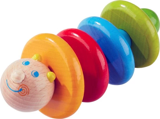 HABA Rammelaar Ri-ra-rups 2 HABA Rammelaar Ri-ra-rups - Afbeelding 2