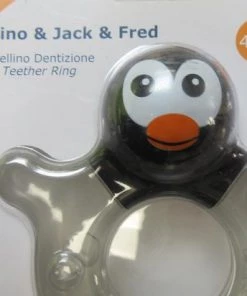 Avent , Momma , Ijsbijtring , Pinguin Zwart ,