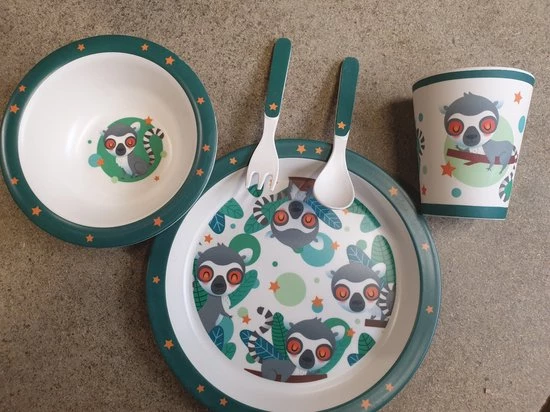 Puckator Kinder Servies Koala 5 Dlg 2 Puckator Kinder Servies Koala 5 Dlg - Afbeelding 2