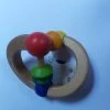 Pintoy - Houten Baby Rammelaar - Zig Zag