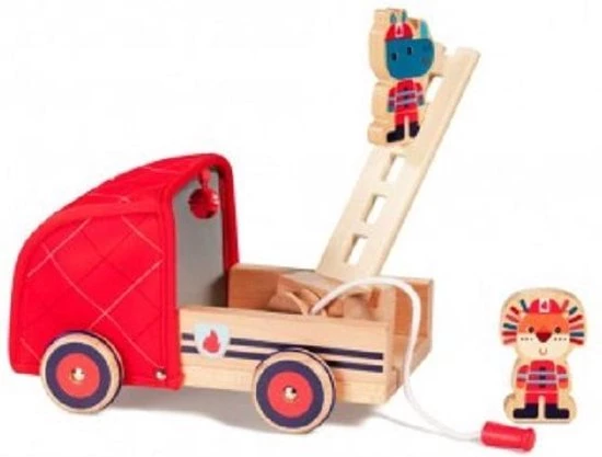 Lilliputiens Marius Brandweerwagen 8 Lilliputiens Marius Brandweerwagen - Afbeelding 8