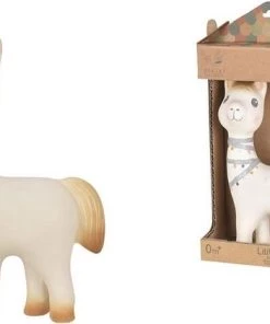 Tikiri Rammelaar Lama 18 Cm Junior Rubber Beige -grijp-bijtspeelgoed Verkoop 550x421