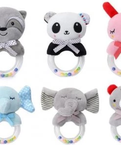 Happy Monkey Rammelaar/ Speelgoed/ Speeltjes/ Kerstcadeau Voor Baby/sinterklaas/ Baby Speelgoed/Cartoon Pluche Dier Rammelaar Bel Wandelwagen Baby Winkelwagen Opknoping Windgong Muzikale Hand Shaker Speelgoed / Aap -grijp-bijtspeelgoed Verkoop 550x437